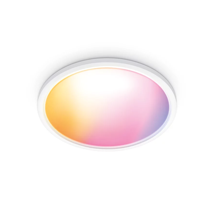 Lubinis šviestuvas WiZ Smart WiFi SuperSlim Ceiling 545mm, Baltas | 32 W | 2200-6500 K (RGB)