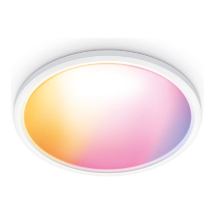 Lubinis šviestuvas WiZ Smart WiFi SuperSlim Ceiling 545mm, Baltas | 32 W | 2200-6500 K (RGB)