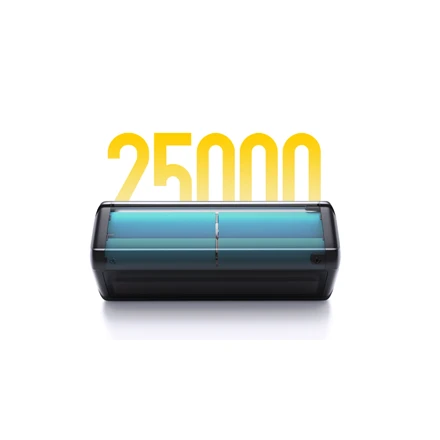 Xiaomi Power Bank | HyperCharge | 25000 mAh | Juodas