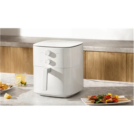 Karšto oro gruzdintuvė Xiaomi Air Fryer Essential, 6L, baltos spalvos