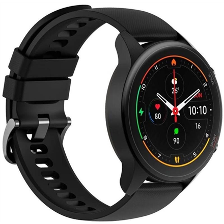 Išmanusis laikrodis Xiaomi Mi Watch, Juodas | Varle.lt