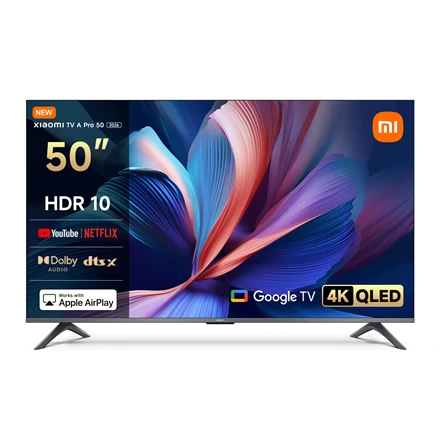 Televizorius Xiaomi QLED TV A Pro 2026 50" 4K UHD