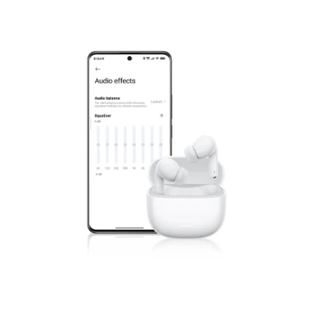 Belaidės ausinės Xiaomi REDMI Buds 8 Lite, spalva: balta