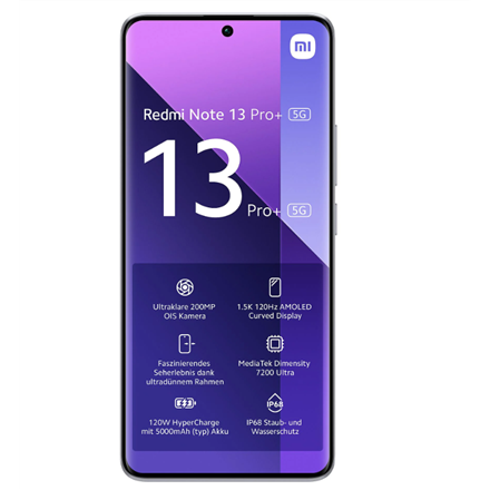 Xiaomi - 新品 Xiaomi Redmi Note 13 Pro+ 5G 12+512GB Xiaomi Redmi Note 13 Pro+ 512GB kainos nuo 309 € | Kainoteka.lt
