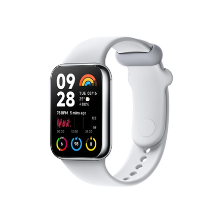 Xiaomi Smart Band 8 Pro išmanioji apyrankė, Šviesiai pilkos spalvos