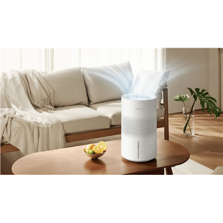 Išmanusis garinamasis drėkintuvas Xiaomi Humidifier EU Vandens bako talpa 4 L | Tinka kambariams iki 20 m² | Garavimo filtras | Drėkinimo pajėgumas 400 ml/val. | Baltos spalvos