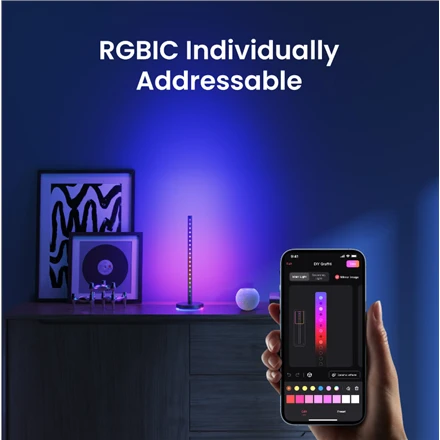 „Yeelight Beam RGBIC“ šviesos juostos dvigubas paketas | 12 W