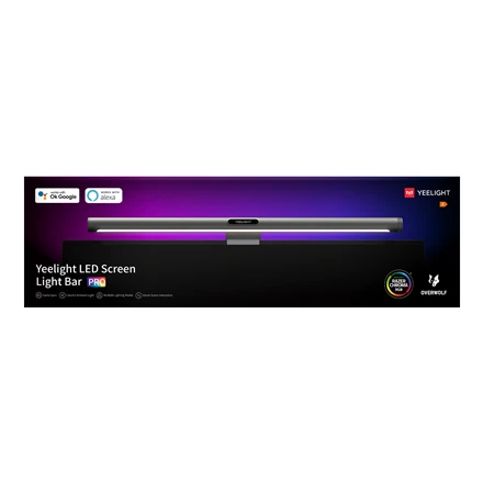 Lubinis šviestuvas Yeelight Screen Light Bar Pro | 10 W | 2700-6500 K | 25000 val. | LED lempa | 100-240 V