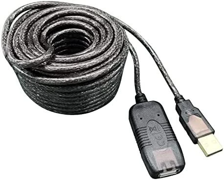 TECHLY 023646 Techly USB 2.0 aktyvusis ilgintuvas USB A/USB A M/F 10m juodas