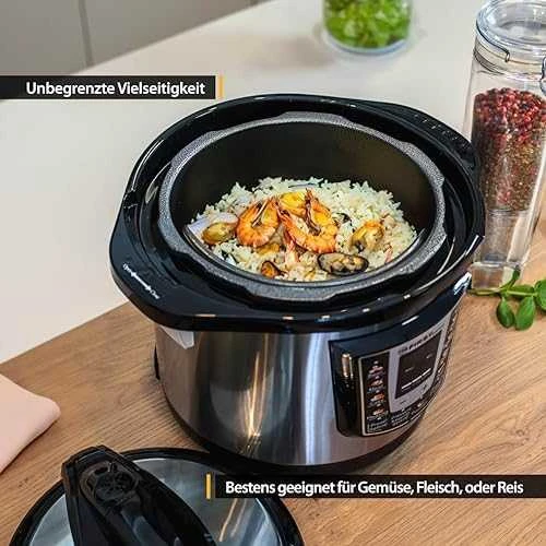 Daugiafunkcinis puodas First 1000W electric pressure cooker 6L