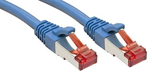 Tinklo Kabelis - LINDY Cat.6 S/FTP Tinklo Kabelis, RJ45, M/M, 250MHz, 27AWG, 10 m, Mėlynas
