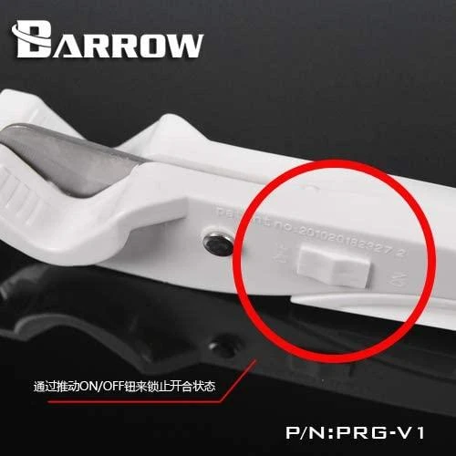 Barrow vamzdžių pjoviklis su fiksavimo jungikliu