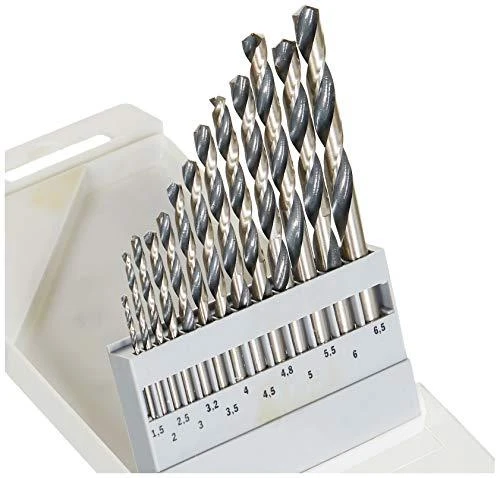 Bosch „HSS PointTeQ “ spiralinių grąžtų rinkinys, 13vnt. (2608577349)