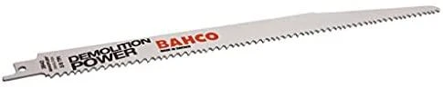 Bahco Tiesinio pjūklo geležtės Sandflex Bi-Metal 300mm*1,6mm DSL 5/8TPI, medžiui ir metalui su vinimis 2vnt