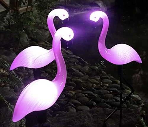 Solar garden lamp - flamingo Gardlov 21151
