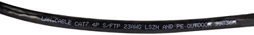 LogiLink Logilink Erdverlegekabel S/FTP Cat7 AWG23 1000MHz schw. 50 m