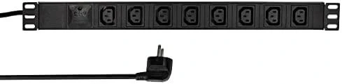 LogiLink 19" 1U 8x IEC320 C13 2m (PDU8A01)