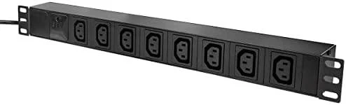 LogiLink 19" 1U 8x IEC320 C13 2m (PDU8A01)
