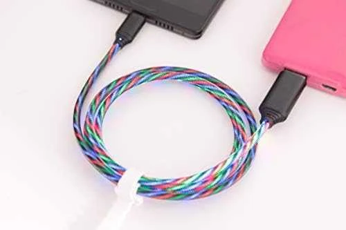 Kabelis USB 2GO Lightning - USB-B 1 m daugiaspalvis (797147)