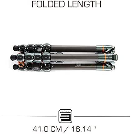 Fotoaparato trikojis - 3 Legged Thing Legends Bucky 1,89 m 410 mm 30 kg pilkas