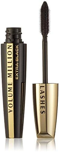 Blakstienų tušas L'Oreal Volume COL1000 LASHES Carbon juodas 9MLT