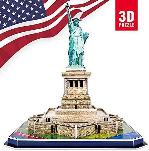 Cubicfun Dėlionė 3D LAISVĖS STATULA – C080H
