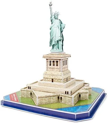 Cubicfun Dėlionė 3D LAISVĖS STATULA – C080H