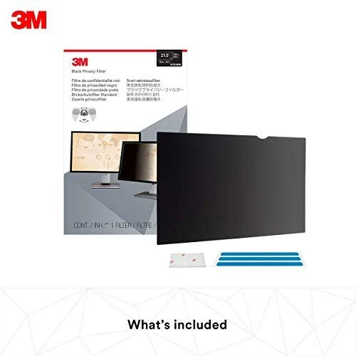3M PF21.5W9 Privacy Filter for LCD Monitorius 21.5" Juodas, 53.3 x 43.2 x 1.3 mm