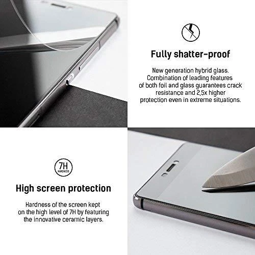 3MK FlexibleGlass ekrano apsauga, Apple, iPhone 7, hibridinis stiklas, skaidrus
