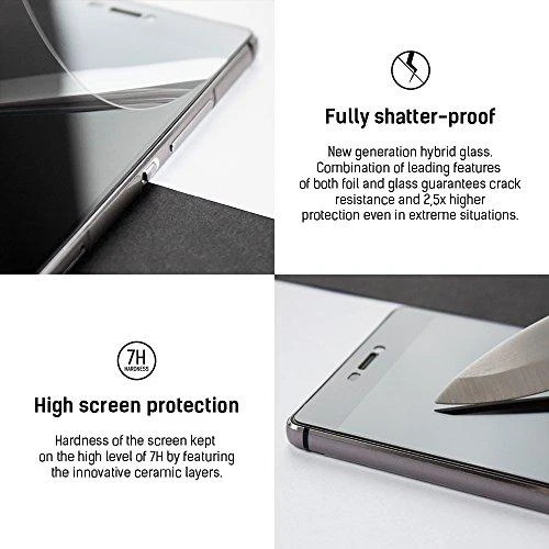 3MK FlexibleGlass ekrano apsauga, Apple, iPhone 6, hibridinis stiklas, skaidrus