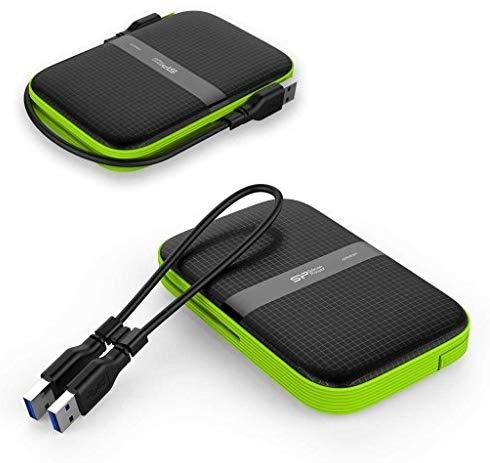 SILICON POWER COMPUTER & COMMUNICAT SILICONPOW SP040TBPHDA60S3K Išorinis kietasis diskas HDD Silicon Power Armor A60 2.5 4TB USB 3.0, IPX4, Juodas