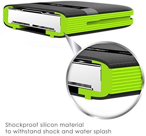 SILICON POWER COMPUTER & COMMUNICAT SILICONPOW SP040TBPHDA60S3K Išorinis kietasis diskas HDD Silicon Power Armor A60 2.5 4TB USB 3.0, IPX4, Juodas