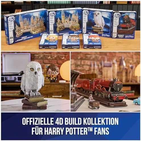 Spin Master HARRY POTTER 4D dėlionė „Hedviga“