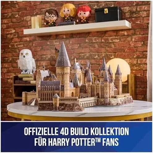 Spin Master HARRY POTTER 4D dėlionė „Hogvartso pilis“