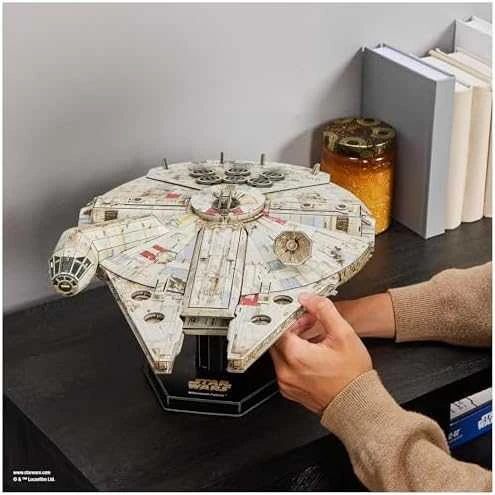 Spin Master STAR WARS 4D dėlionė „Žvaigždžių karai: Millennium Falcon“