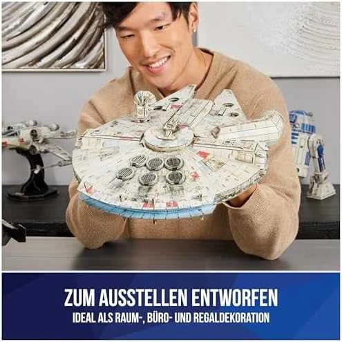 Spin Master STAR WARS 4D dėlionė „Žvaigždžių karai: Millennium Falcon“