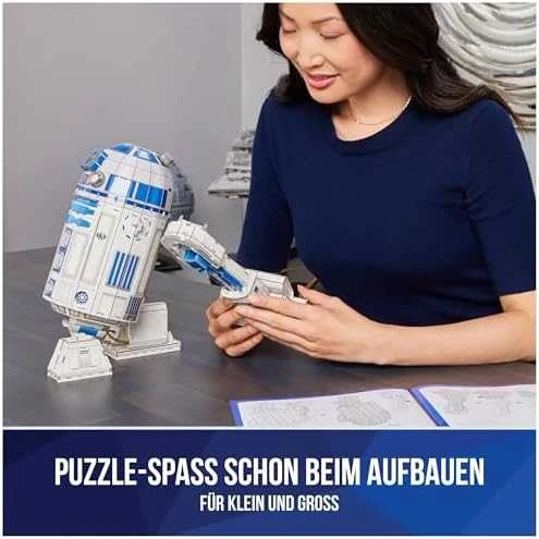 Spin Master STAR WARS 4D dėlionė „Žvaigždžių karai: R2D2“