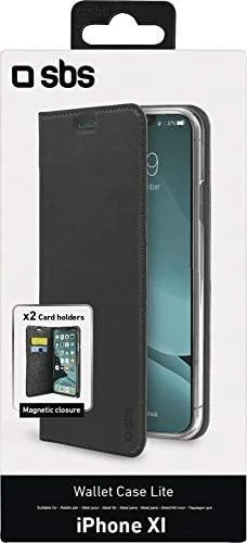 Apple iPhone 11 Pro Atverčiamas Dėklas SBS Juodas