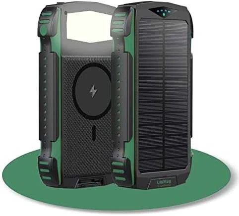 4Smarts Solar Power Bank Rugged TitanPack UltiMag 20000mAh Žalias ( Žalias)