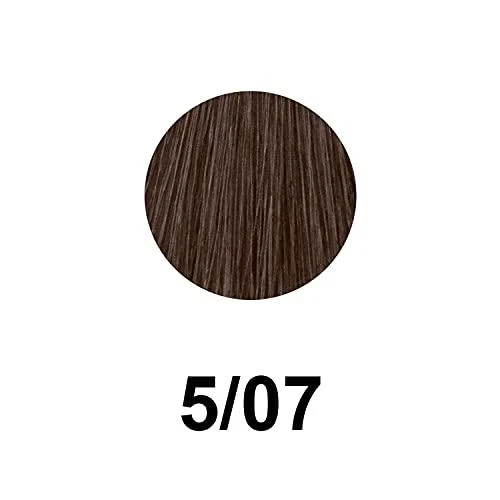 Wella Professionals Koleston Perfect Me+ ilgalaikiai plaukų dažai 5/07 šviesiai kaštoninė natūrali ruda spalva, 60 ml