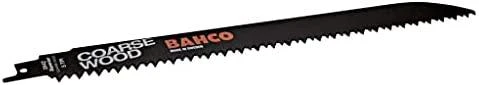 Bahco Tiesinio pjūklo geležtės HCS 228mm*1,0mm HSL 5TPI, šiurkščiai medienai 5vnt