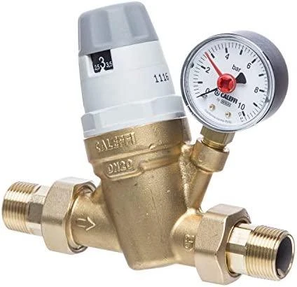 Caleffi 1 colio vandens slėgio reduktorius su manometru (535061)