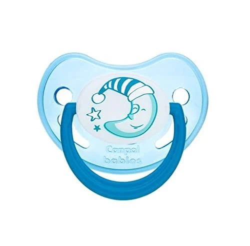 CANPOL čiulptukas silikoninis ortodontinis Night Dreams 6-18m 22/501
