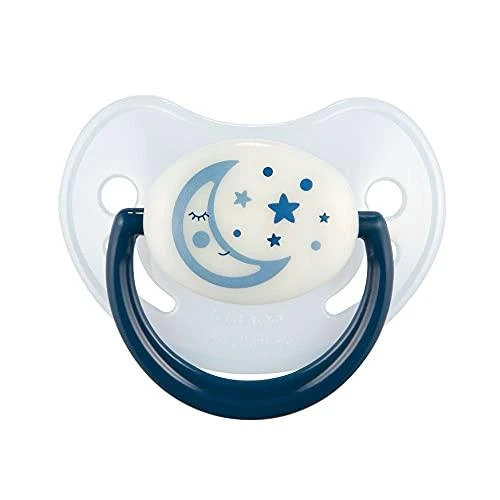 CANPOL čiulptukas silikoninis ortodontinis Night Dreams 6-18m 22/501
