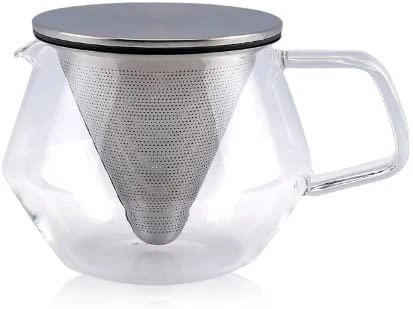 KINTO - CARAT Arbatinukas su nerūdijančio arbatos sieteliu 600ml
