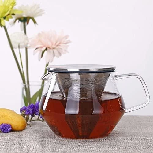 KINTO - CARAT Arbatinukas su nerūdijančio arbatos sieteliu 600ml