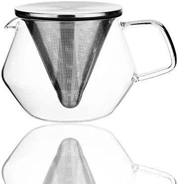 KINTO - CARAT Arbatinukas su nerūdijančio arbatos sieteliu 600ml
