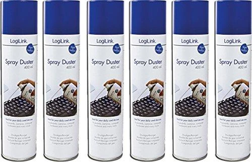 LogiLink Prisijungti | Valymas Duster Purškiklis (400 ml) | Suspausto oro valytuvas | 400 ml