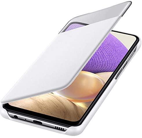 Dėklas Samsung A32 5G Smart View - baltas
