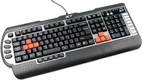 A4tech G800V, profesionali žaidimų klaviatūra, USB, CZ